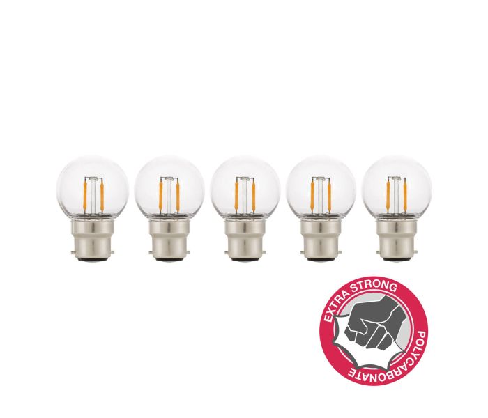 Bailey | 5x LED Kugel | B22d  | 2W