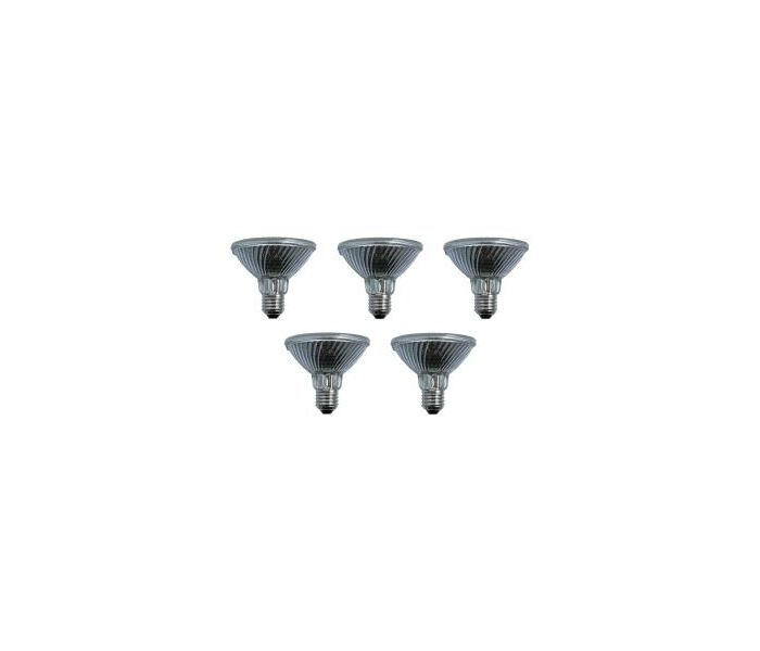 5x Halogen Hi-Spot | E27 Dimmbar | 75W 124mm Matt