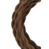 Bailey Stauben Kabel gedreht 2x0,75mm braun 3m