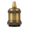 Bailey retro Fassung alu E27 gold antik