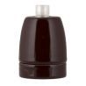 Bailey Fassung Porzellan E27 braun Bailey Fassung Porzellan E27 braun