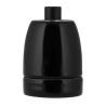 Bailey Fassung Porzellan E27 schwarz