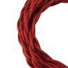 Bailey Stauben Kabel gedreht 2x0,75mm metallic rouge 3m