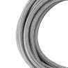 Bailey Stauben Kabel 2x0,75mm metallic silber 3m