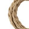 Bailey Stauben Kabel gedreht 2x0,75mm metallic champagne 3m Bailey Stauben Kabel gedreht 2x0,75mm metallic champagne 3m