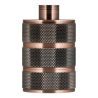 Bailey Fassung alu grid E27 kupfer antik