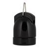 Bailey Fassung Porzellan E27 schwarz + Haken Bailey Fassung Porzellan E27 schwarz + Haken