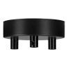 Bailey Deckendose metall schwarz multi 3 Kabelhalter