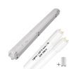 Lighto | LED TL + Leuchte | T8 | 2x22W | 150cm | IP65 | Wasserdicht | ersetzt 2x58W Leuchtstoffröhre Lighto | LED TL + Leuchte | T8 | 2x22W | 150cm | IP65 | Wasserdicht | ersetzt 2x58W Leuchtstoffröhre