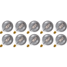 Lighto | LED-Faden | Große Fassung E27 | Globelamp | Gold | 125mm | 5W | 10 Stück Lighto | LED-Faden | Große Fassung E27 | Globelamp | Gold | 125mm | 5W | 10 Stück