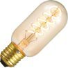 Lighto | LED-Glühfaden | Große Fassung E27 | Röhrenlampe | Gold | 45mm | 5W