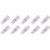 Lighto | LED-Glühbirne | G9-Fassung | Glühbirne zum Einstecken | Klar | 12mm | 2,5W | 10 Stück Lighto | LED-Glühbirne | G9-Fassung | Glühbirne zum Einstecken | Klar | 12mm | 2,5W | 10 Stück