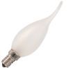 Calex | Glühbirne Kerzenlampe mit Spitze | E14 Dimmbar | 10W Matt