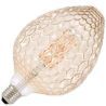Bailey Pine | LED Globelampe | E27 4W (ersetzt 29) 122mm Gold Dimmbar