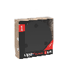 Calex | Deckenplatte aus Metall | Ø100mm | 3 Löcher | Mattschwarz Calex | Deckenplatte aus Metall | Ø100mm | 3 Löcher | Mattschwarz