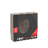 Calex | Textilummanteltes Kabel | 2x0,75mm² | 1,5M | Schwarz | 60W