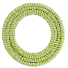 Calex | Textilummanteltes Kabel | 2x0,75mm² | 1,5M | Kalk/Weiß | 60W Calex | Textilummanteltes Kabel | 2x0,75mm² | 1,5M | Kalk/Weiß | 60W