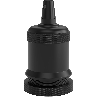 Calex | Lampenfassung | E27-Fassung | Aluminium | Mattschwarz | 60W Calex | Lampenfassung | E27-Fassung | Aluminium | Mattschwarz | 60W