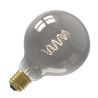 Calex | LED-Glühfaden | Große Fassung E27 | G95 | Titanium | 4W Calex | LED-Glühfaden | Große Fassung E27 | G95 | Titanium | 4W