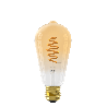 Calex | Smart | E27-Fassung | Rustikal | ST64 | Gold | 7W | Steuerungs-App