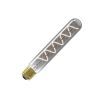 Calex | LED-Glühfaden | Große Glühbirne E27 | T45 | Röhre | Titanium | 4W