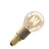 Calex | LED-Glühfaden | Kleine Fassung E14 | P45 Ball | Gold | 4W | 3-stufig dimmbar Calex | LED-Glühfaden | Kleine Fassung E14 | P45 Ball | Gold | 4W | 3-stufig dimmbar