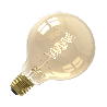 Calex | LED-Glühfaden | Große Fassung E27 | G95 Globe | Gold | 5,5W | 3-stufig dimmbar Calex | LED-Glühfaden | Große Fassung E27 | G95 Globe | Gold | 5,5W | 3-stufig dimmbar