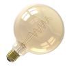 Calex | LED-Glühfaden | Große Fassung E27 | G125 Globe | Gold | 5,5W | 3-stufig dimmbar Calex | LED-Glühfaden | Große Fassung E27 | G125 Globe | Gold | 5,5W | 3-stufig dimmbar