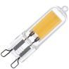 Lighto | LED-Glühbirne | G9-Fassung | Steckbare Lampe | Klar | 14mm | 2W