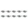 10x Halogen Spot 12V | G53 Dimmbar | 100W 58mm