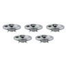 5x Halogen Spot AR111 12V 24° | G53 Dimmbar | 50W 111mm