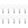 10x Glühbirne Tropfenlampe | E14 Dimmbar | 25W 10x Glühbirne Tropfenlampe | E14 Dimmbar | 25W
