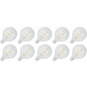Lighto | LED-Faden | Große Fassung E27 | Globelamp | Hell | 125mm | 4W | 10 Stück Lighto | LED-Faden | Große Fassung E27 | Globelamp | Hell | 125mm | 4W | 10 Stück