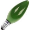 Glühbirne Kerzenlampe | E14 Dimmbar | 25W Grün