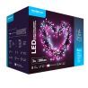 Modee | Weihnachtsbeleuchtung LED-Lichterkette | 3m | 288 Lichter mit 8 Lichtstufen| IP44 | Rosa und kaltweißes Licht Modee | Weihnachtsbeleuchtung LED-Lichterkette | 3m | 288 Lichter mit 8 Lichtstufen| IP44 | Rosa und kaltweißes Licht