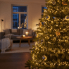 Lighto | Weihnachtsbeleuchtung | 8-Funktionen | 576 LED-Cluster | 5,7 Meter Kabel