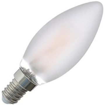 EGB | LED-Kerzenlampe | Kleine Fassung E14 Dimmbar, 3-Stufen-Dimmer | 4W (ersetzt 45W) Matt