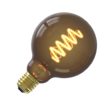 Calex | LED-Glühfaden | Große Fassung E27 | G95 | Globe | Natural | 4W