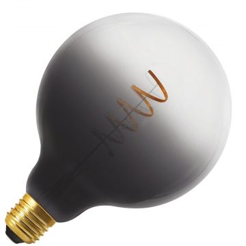 Bailey | LED Globelampe | E27 4W (ersetzt 15W) 125mm rauchglas Dimmbar