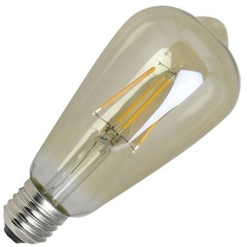 Bailey | LED Edisonlampe | E27 4W (ersetzt 32W) Gold