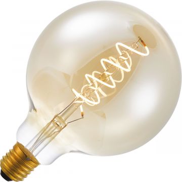 Lighto | LED Globelampe | E27 Dimmbar | 4W 125mm Gold
