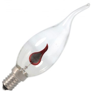 Calex | Glühbirne  Kerzenlampe mit Spitze | E14 Dimmbar | 3W