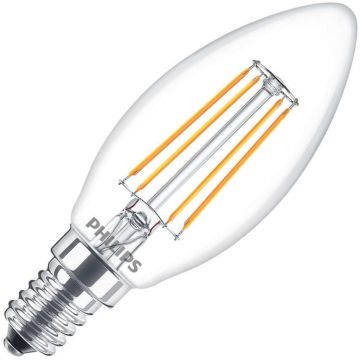 Philips | LED Kerzenlampe | E14 | 4W (ersetzt 40W) 