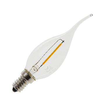 Lighto | LED Kerzenlampe Tip | E14 | 1W (ersetzt 10W)
