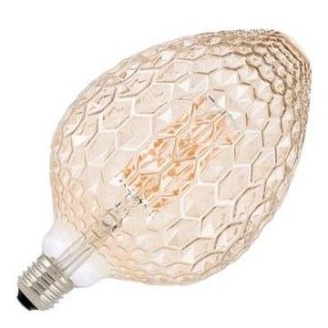 Bailey Pine | LED Globelampe | E27 4W (ersetzt 29) 122mm Gold Dimmbar