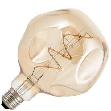 Bailey | LED Globelampe | E27 3W (ersetzt 12) 125mm Gold Dimmbar