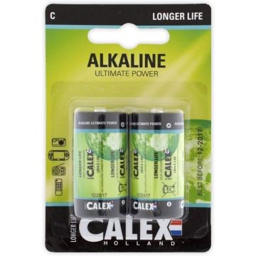 Calex Alkaline babycell C/LR14 Batterien 2 Stück