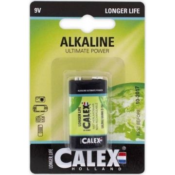 Calex Alkaline 9V Block Batterie