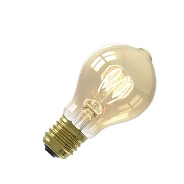 Calex | LED filament | Grote fitting E27 | A60 Standaard | Goud | 5.5W | 3-step dimming