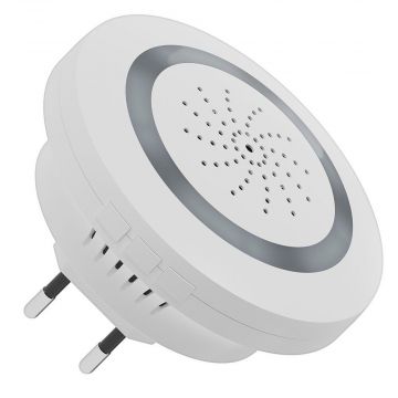 Calex Smart Home | Slim Alarm Sirene | Stecker wifi
